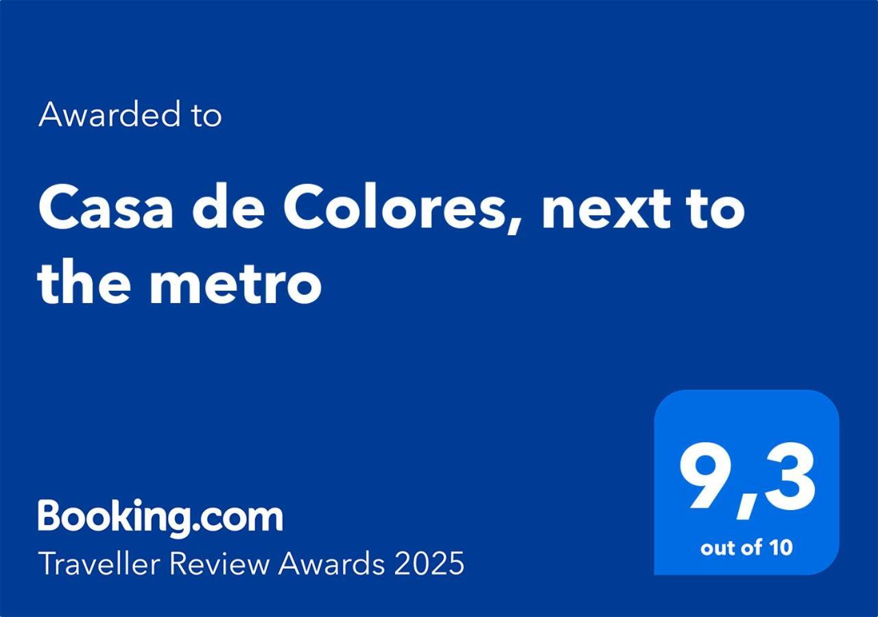 Casa De Colores, Next To The Metro Athén Kültér fotó